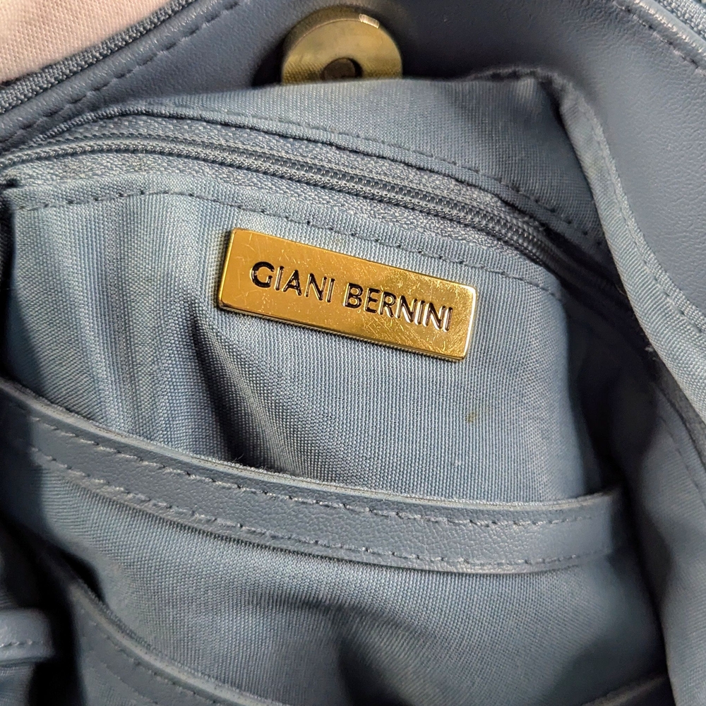 Giani Bernini Light Blue Shoulder Bag‎ - Picture 14 of 16